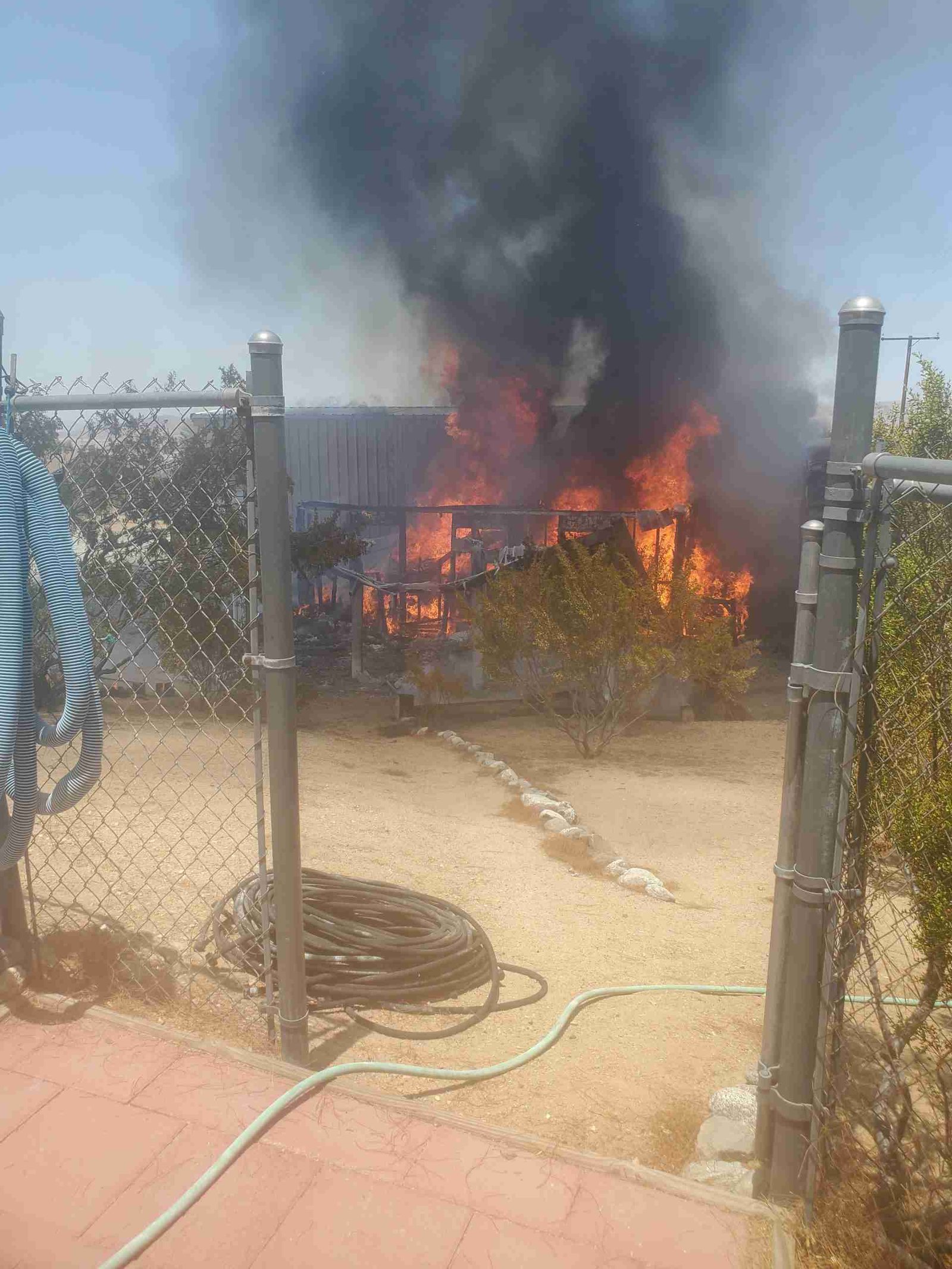 Emergency fire damage cleanup and smoke restoration work by Rapid Response Flood Restoration in Arizona and Nevada