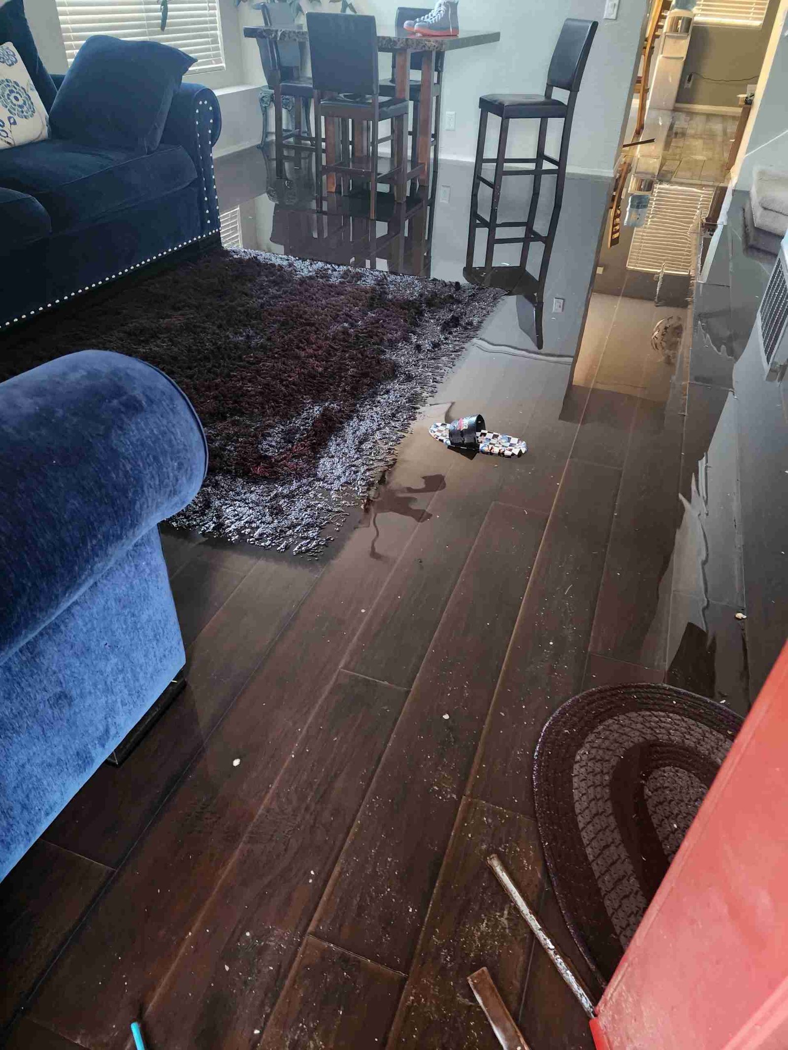 Water Mitigation Lake Havasu City flood damage cleanup project